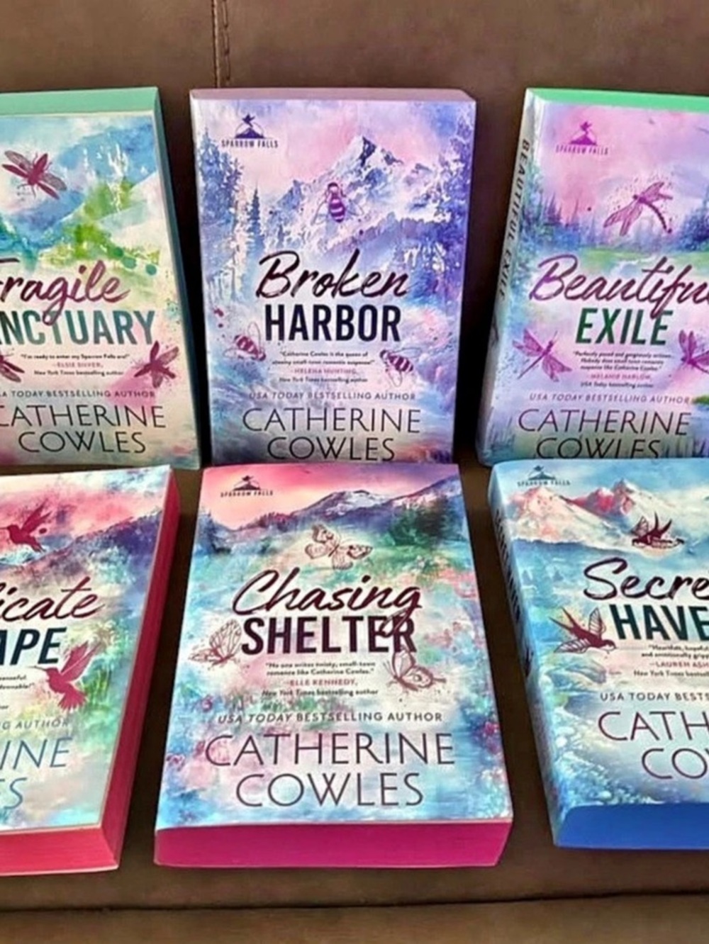 Catherine Cowles Sparrow Falls Series 6-Book Collection Set